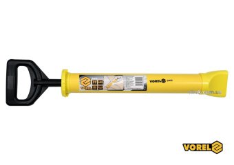 VOREL Шприц для нанесення будівельних сумішей : корпус Ø=60мм, сопло 85x20 мм. l=66мм, пластиков  | 