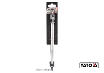 YATO Ключ TORX 2-сторонній на шарнірах YATO : Т45 х Т50, L= 243 мм, Cr-V (DW) | YT-05314
