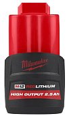 MILWAUKEE Аккумулятор M12 HB2.5 (High Output) | 4932480164