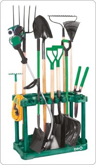 FLO Стенд для складання садового інвентаря : 74 х 35 х 84 см, макс. вага- 45 кг, з поліпропілену  | 