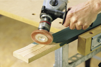 Wolfcraft Нейлоновая дисковая щетка Ø 100 x 10 // 1502000