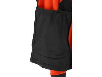 Худі флісовий з поліестеру YATO розмір L, червоно-чорний, 5 кишень [20]