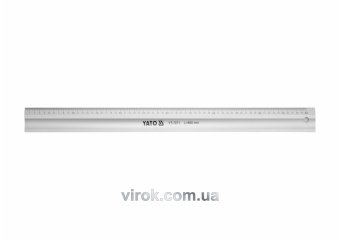 YATO Лінійка алюмінієва YATO : L= 600 мм  | YT-7071