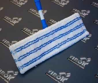 VIROK Насадка-моп для швабри універсальна : 40x10см (мікрофібра 700% поглинання) | 12V640