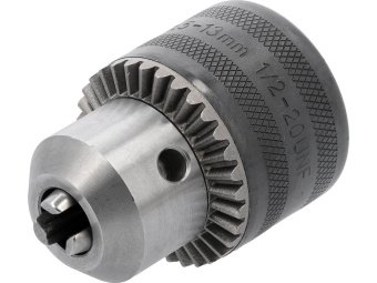 Патрон для дриля з ключем і адаптером SDS YATO до гвинта- G1/2 20UNF, кріплення Ø= 1,5-13 мм [5/40]