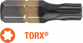 USH Насадка викруткова DIATIN TORX T30 x 25 мм. титанове покриття, алмазне напилення. Уп. 10 шт. | U