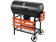Гриль прямокутний вугільний LUND, 71х 34,5см, на 4 ніжках (з 2 колесами) з кришкою; 104х66х95/108 см