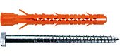 MUNGO MB -SS 10 * 300 Фасадный дюбель со стопорным шурупом с шестигранной головкой HEX