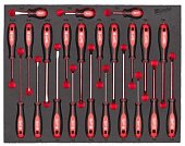 MILWAUKEE Ложемент с трехгранными отвертками - 23 ед. (1 шт) | 4932479830