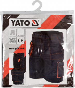 YATO Шорти робочі YATO, розмір XXL; 65%- поліестер, 35%- бавовна  | YT-80929