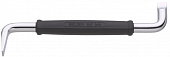 BAHCO 2047-0.8-4 Отвертка с двойным изгибом под винты со шлицем 0,8х4,0х100 мм; угол 90 град.