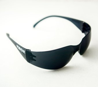 Окуляри захисні VIROK полікар+пласт,затемн ,покриття від запотівання та подряпин,відкриті (60)