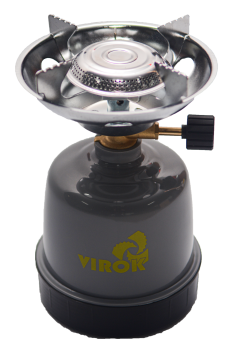 VIROK Примус газовий PIEZO для 190 г балону  | 44V140