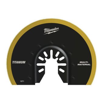 MILWAUKEE Полотно для мультитула Bi-Metal Ti OPEN-LOK, діаметр 90х19мм, (мультіматеріал)