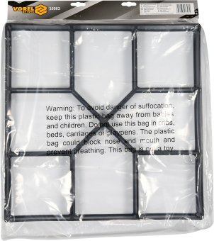 VOREL Форми для виготовлення бруківки : 400 х 400 x 40 мм, з поліпропілену  | 35063