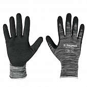 TRUPER Рукавички нейлон, нітрилове покриття, L  // GU-133