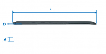 KING TONY Монтировка шиномонтажная L=200мм | 9BK41-20