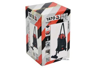 YATO Порохотяг промисловий мережевий YATO : 1400 Вт, збірна ємність- 30 л  | YT-85701