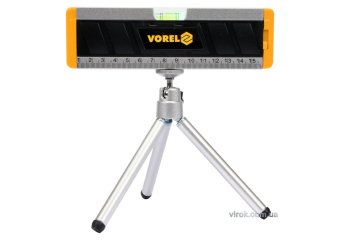 VOREL Рівень лазерний "міні" : L=170 мм, штатив  | 17560