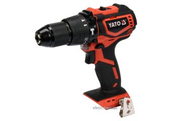 YATO Шуруповерт-дриль ударний безщітк. акумул. YATO: 18В Li-Ion, F=42Нм, 2 АГ, Ø≤13 мм (БЕЗ АКУМУЛЯТ