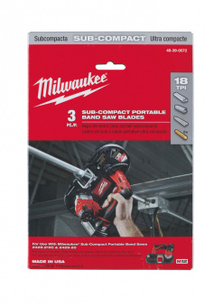 MILWAUKEE Полотно для стрічк. пили , д.687 ш.з.18 (3шт) | 48390572