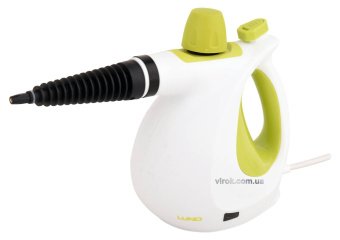 LUND Пароочисник мережевий : 1 кВт, ємність- 400 мл, макс. t= 110 °С, 17 насадок  | 67201