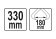 YATO Кліщі для перенесення дерев'яних колод : Ø= 180 мм, l= 330 мм