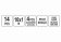 YATO Протягувачі кабелів скловолокнисті YATO: 10шт x1м, гнучкий подовжувач,гачок 2 наконечника, 14шт