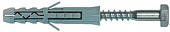 Распорный дюбель KPX 12 X 80 c шурупом с шестигранной головкой DIN 571 8,0 X 100