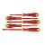 Набор отверток FELO ERGONІC E-SLIM 1000V 3,0/4,0х100/5,5х125/Ph1x80/Ph2x100, 5шт 41385198