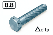 Болт DIN 933 3М8х30 8,8 Delta