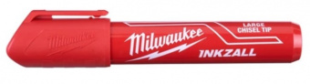 MILWAUKEE Маркер для будмайданчика InkZAll , великий (L), червоний (48223256) | 4932471556