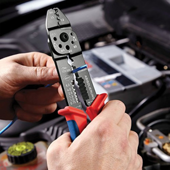 KNIPEX Клещи зажимные для опрессовки Knipex, 230 мм 97 21 215 | 97 21 215
