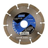 NORTON Диск алмазний VULCAN UNI сегментний: Ø= 115/ 22.23 мм (DW) | 70V201