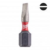 MILWAUKEE Біта SHOCKWAVE , SL0,6x4,5, 25мм, (2шт) | 4932430901