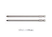 YATO Насадка викруткова YATO : "Philips" PH1,PH2 x 150 мм, HEX 1/4". Набір 2 шт.  | YT-0489
