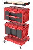 Набір ящиків QBRICK SYSTEM ONE WORKSHOP DRAWERS SET 7 RED ULTRA HD CUSTOM (780х540х650мм) (5901238262480)
