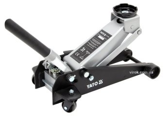 YATO Домкрат гідравлічний підкатний YATO : 3 т, H= 130- 465 мм  | YT-17211