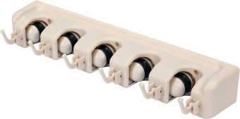 FLO Вішалка для присадибного інвентара , 6 гаків і 5 комірок з діапаз.- 18х 32 мм  | 89950