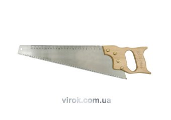 VOREL Ножівка по дереву : L= 400 мм, W= 1 мм, Дерев'яна ручка  | 28394