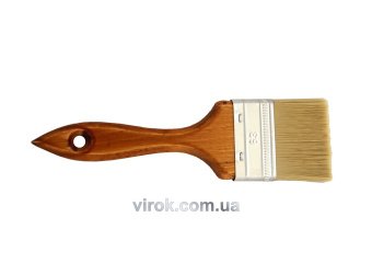 VIROK Пензель малярний плоский лакований PROFI b= 63 мм | 19V006