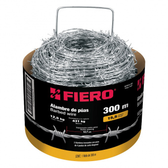 Fiero ALPU15-300 Дріт колючий d1.6мм, бухта 300м, 12,5 кг
