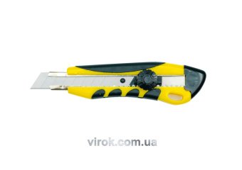 VOREL Ніж з висувним лезом з відломними сегментами : М= 18 мм  | 76183