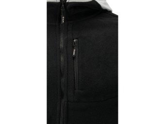 Худі флісовий з поліестеру YATO розмір L, сіро-чорний, 5 кишень [20]