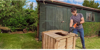 Шабельна пила мережева BLACK + DECKER, 750 Вт