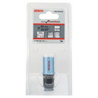 Bosch Коронка біметалева 20 мм HSS Sheet Metal
