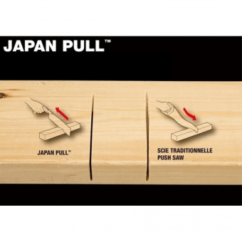 TAJIMA Japan Pull 300 Ручная пила японская, рукоятка Aluminist®, 300мм, JPR300A