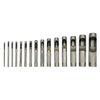 Набір пробійників для шкіри 2-22мм, 15шт Technics | 13-880