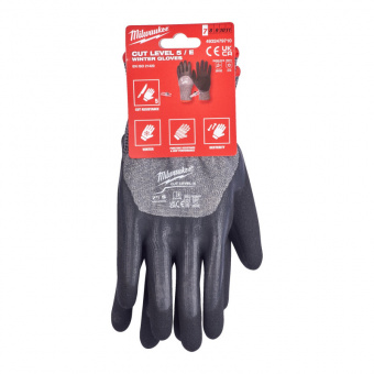MILWAUKEE Перчатки с уровнем сопротивления порезам 3, зимние, размер S/7 (Многоштучная упаковка - 72