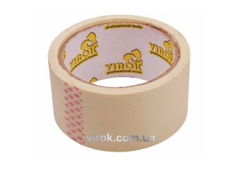 VIROK Стрічка малярна паперова самоклеюча 48 мм х 21 м | 23V250